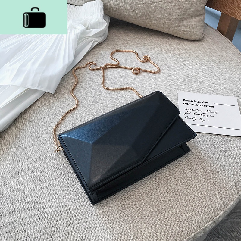 今年流行的夏天小包包2020新款潮斜挎包女百搭ins链条单肩小方包NEWLAKE高清大图