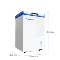 双鹿(SONLU)100升 冷藏冷冻转换冷柜 迷你变温家用冰箱 小冰柜 BC/BD-100DT