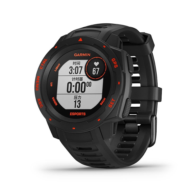 佳明电竞手表instinctesports本能心率压力检测运动智能手表游戏直播
