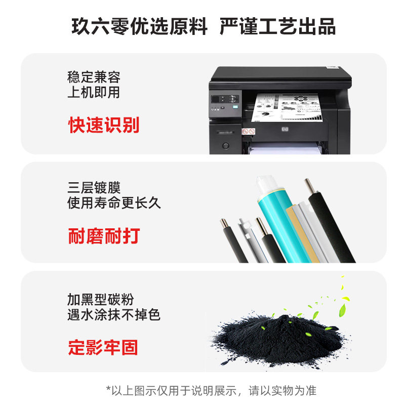 适用得力M2023DWs硒鼓M2020DWs打印机墨粉盒T202A墨盒P2020s P2023s M2024DWs复印机高清大图