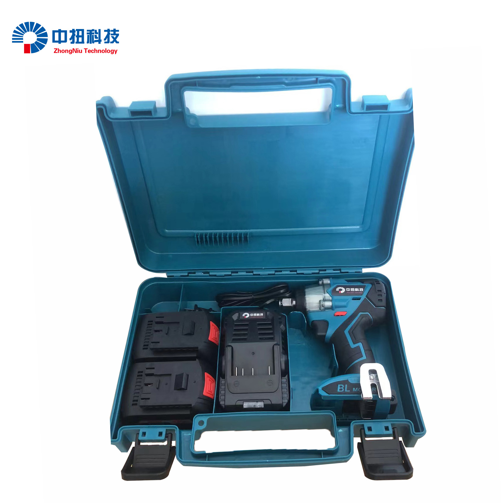 中扭科技充电式冲击套简板手 BL450A(4.0AH)两电一充/套高清大图