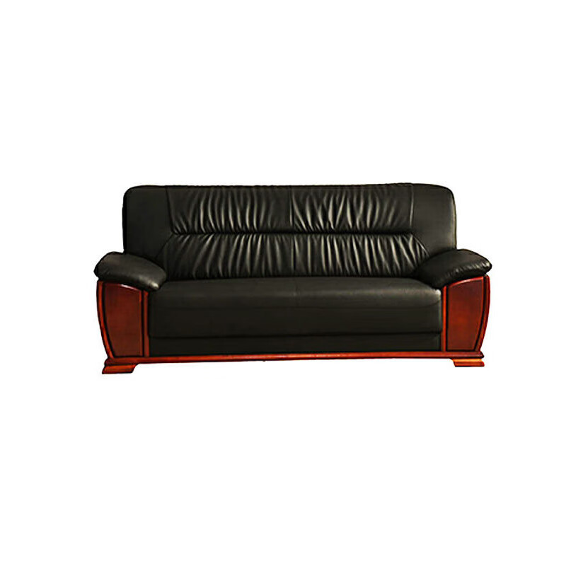 圣斯顿HF1809-3 三人位西皮沙发2050*830*850mm(单位:张)黑色