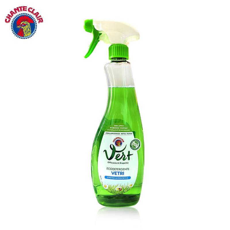 大公鸡管家(CHANTECLAIR) 玻璃清洁剂(绿色植物)625ml*2瓶