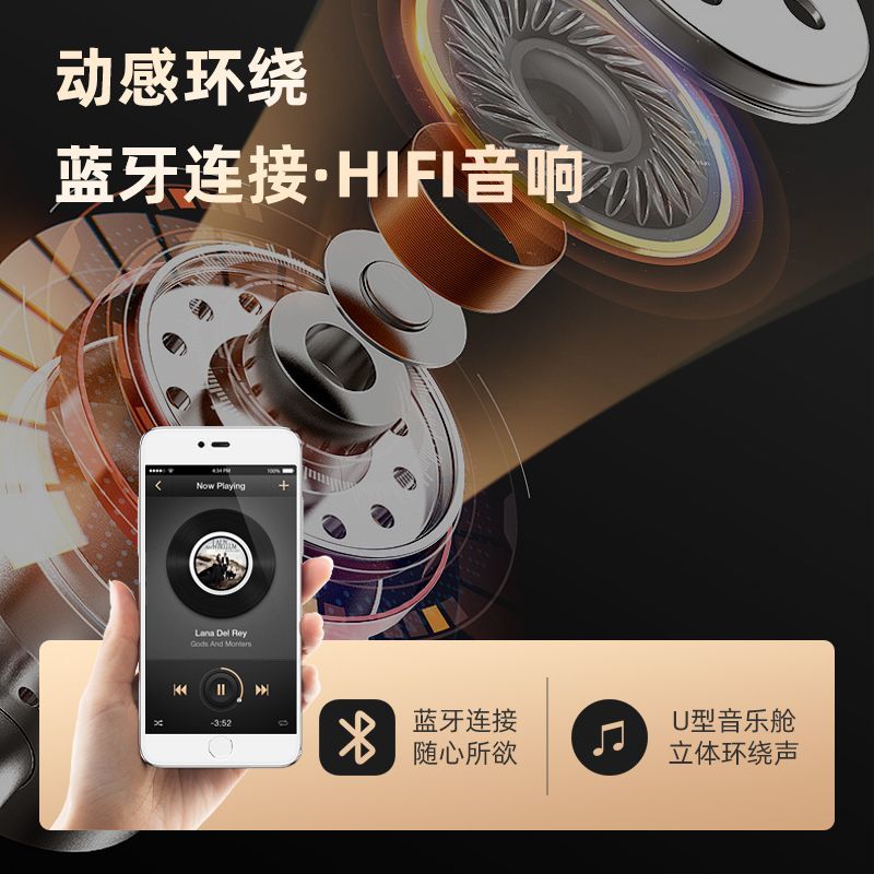 奥克斯(AUX )按摩椅家用零重力新款全身按摩椅子全自动多功能小型沙发豪华太空舱顶配白棕WP-CS100语音操控高清大图