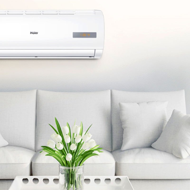 海尔（haier）1匹定频冷暖壁挂式空调挂机KFR-26GW/20MCA33