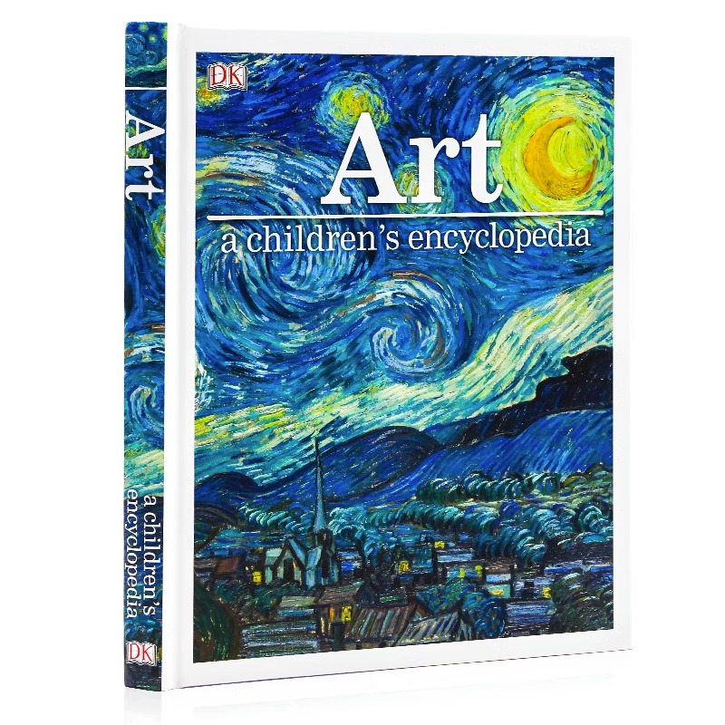 DK人体图解儿童百科(新版) [正版]DK儿童百科全书艺术英文原版 Art A Children’s Encyclo高清大图