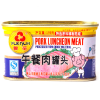 粤花 午餐肉198克 午餐肉早餐 涮火锅必备品