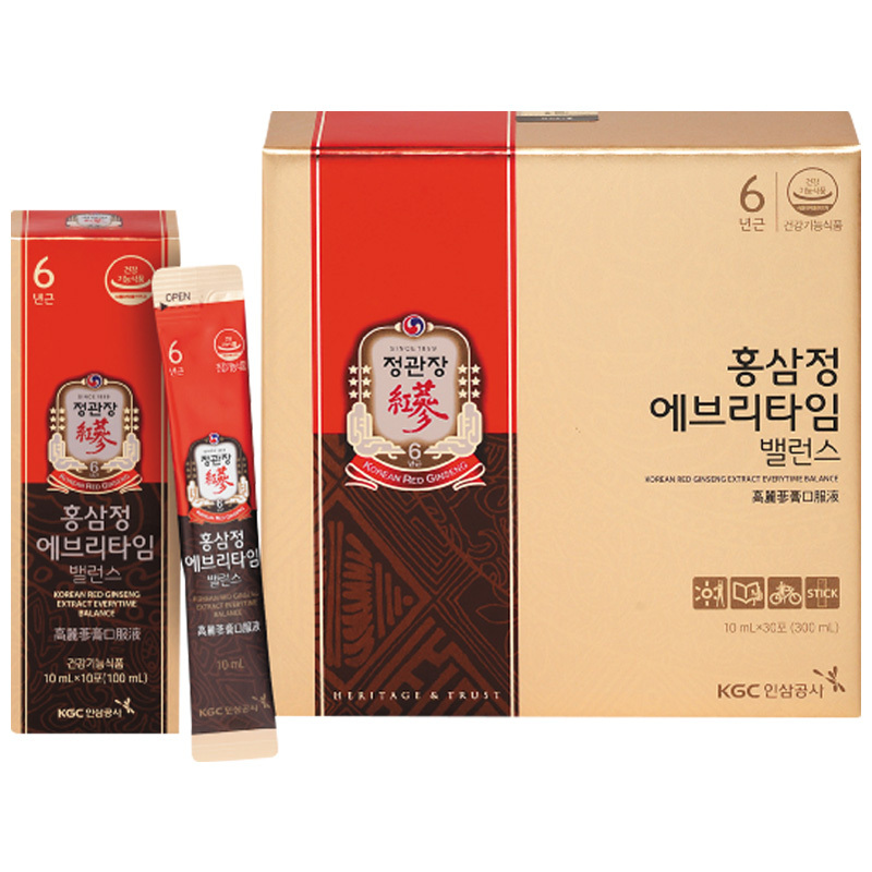 正官庄 高丽红参浓缩口服液balance 增强免疫 10ml*30包