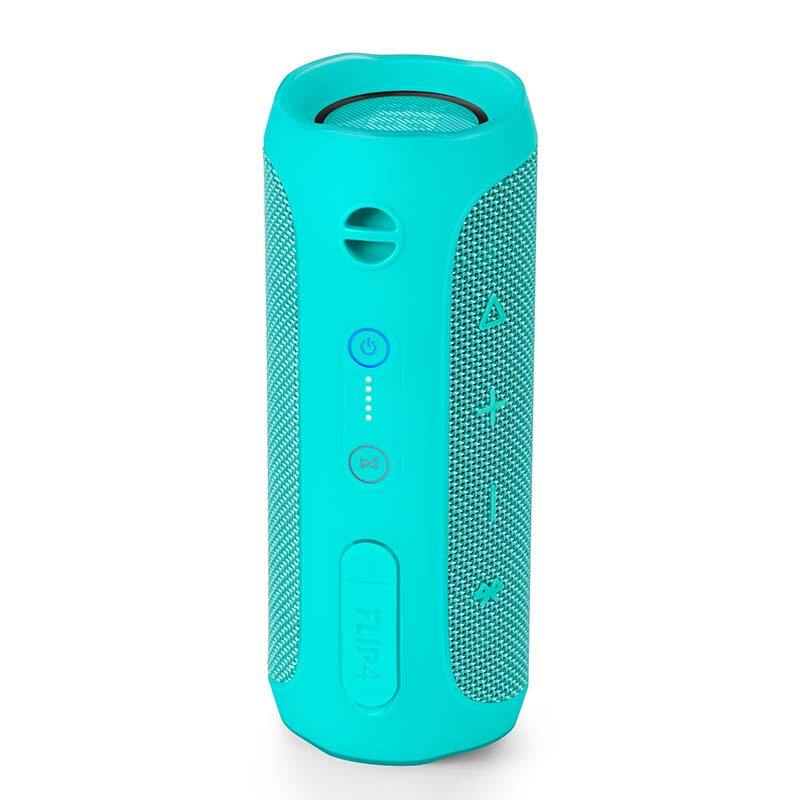 JBL Flip4 音乐万花筒4 蓝牙小音箱 音响 低音炮 防水设计 支持多台串联 便携迷你音响 音箱 薄荷绿
