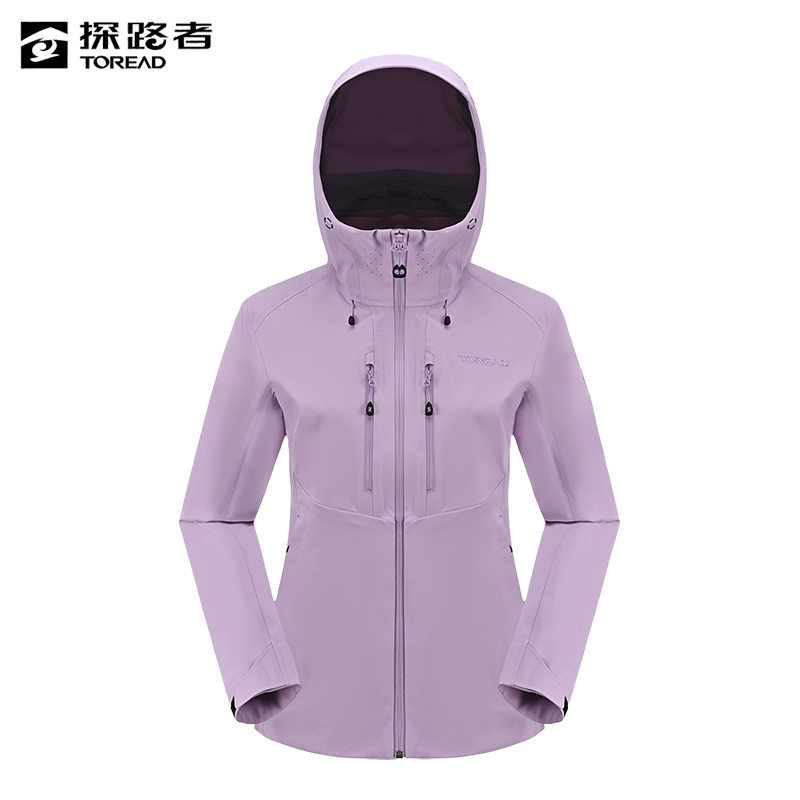探路者 女式冲锋衣 TABBAM92058/件高清大图