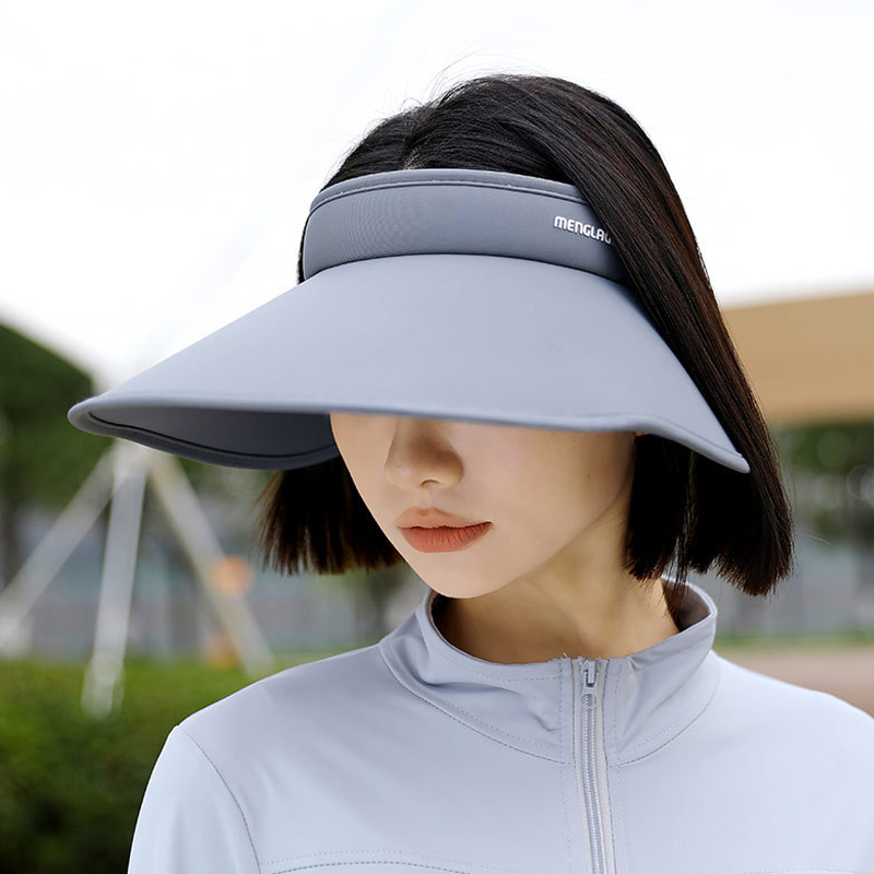 遮阳帽子女防晒帽夏季空顶帽大帽檐户外可折叠骑车出游大檐太阳帽