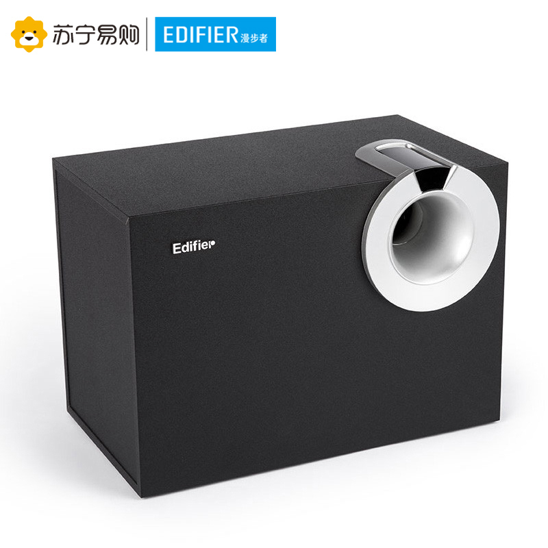 Edifier/漫步者 R301T北美版 2.1声道 木质 电脑音箱 台式电脑低音炮 笔记本音响 黑色