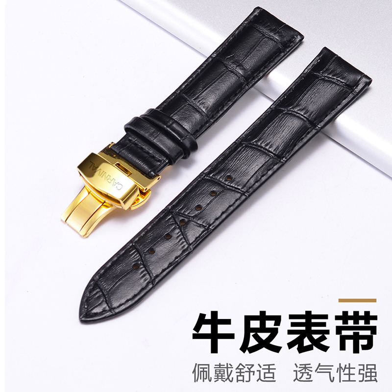 新款正品嘉年华Carnival手表男士全自动机械表 男表时尚防水真皮带休闲男表单日历力洛克表盘罗马刻度8605高清大图