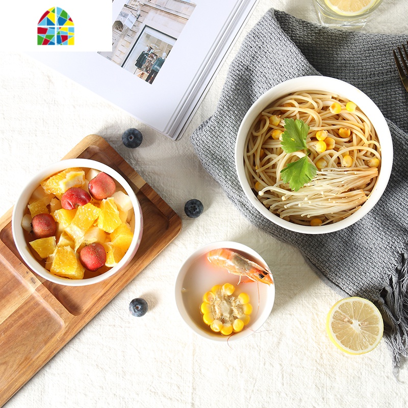 |密封陶保鲜碗三件套装保鲜盒饭汤面碗便当微波炉饭盒餐具盒 FENGHOU 糖果(蓝色)送筷高清大图