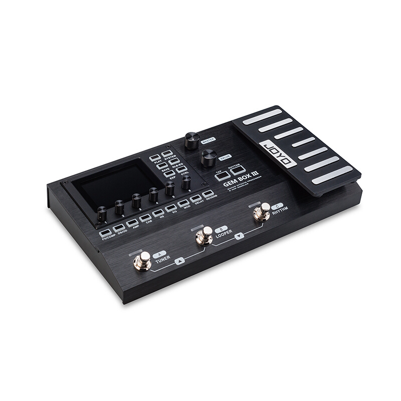 卓乐(joyo)gem box ii2/3代电吉他综合效果器多功能混响 带表情踏板