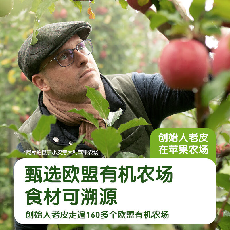 小皮 椰子菠萝香蕉苹果泥100g*18