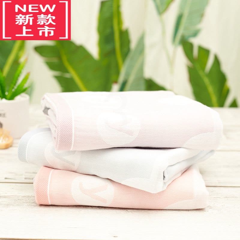 可莉允纱布浴巾春秋大人家用吸水速干儿童洗澡宝宝大号毛巾夏图片