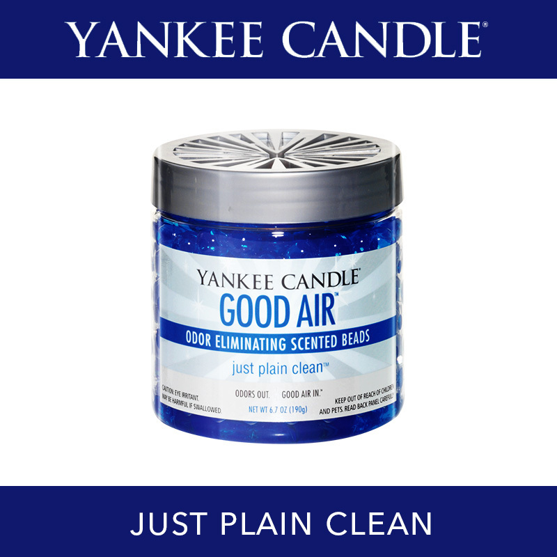 Yankee Candle扬基蜡烛美国车用车载香水家用无火香薰香氛散香珠好空气蓝