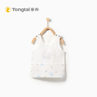 童泰TONGTAI夏款婴儿纯棉无袖婴童背心3-18个月男女宝宝护肚小背心男女通用80cm