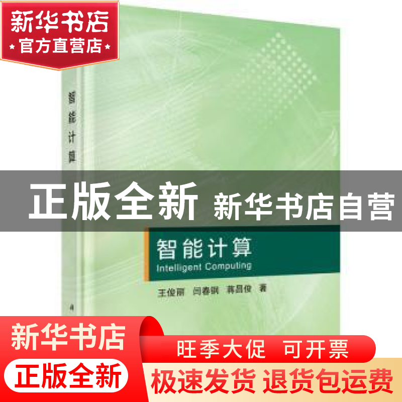 正版 智能计算 王俊丽,闫春钢,蒋昌俊著 科学出版社 9787030730