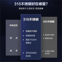 美的(Midea)电热水瓶MK-SP50Colour201Pr烧水壶电热水壶自动恒温家用智能保温316不锈钢大容量电水瓶