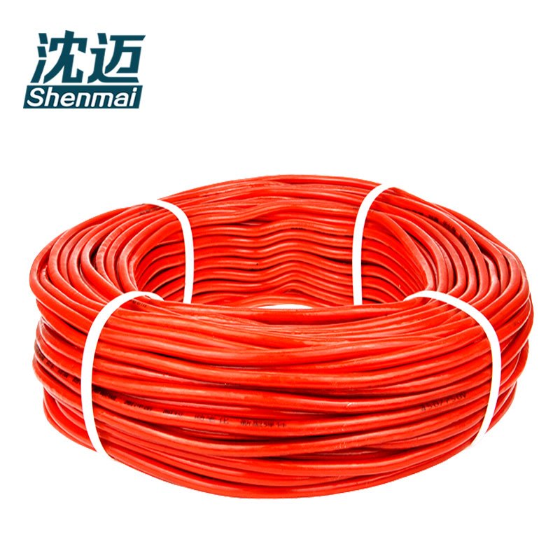 沈迈 铜芯硅橡胶耐高温电缆 YGCR-2*2.5mm²/米