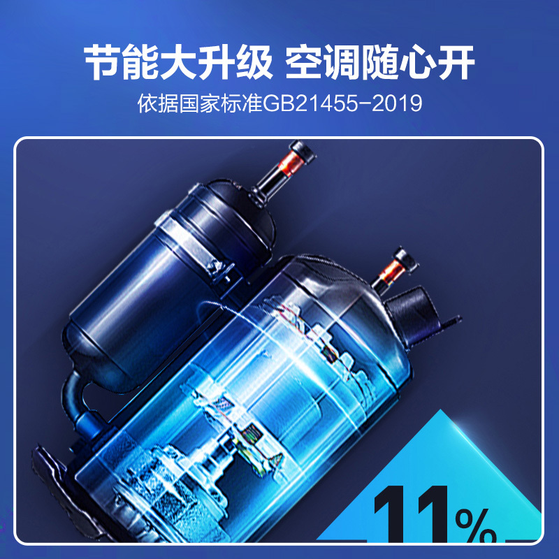 科龙(KELON)1.5匹变频 新一级能效 冷暖家用空调挂机 玉叶 智能省电睡眠挂式空调KFR-35GW/MJ2-X1