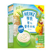 Heinz/亨氏经济装婴儿营养米粉400g*3盒 适用辅食添加初期以上至36个月 宝宝辅食婴儿米粉米糊1段米粉