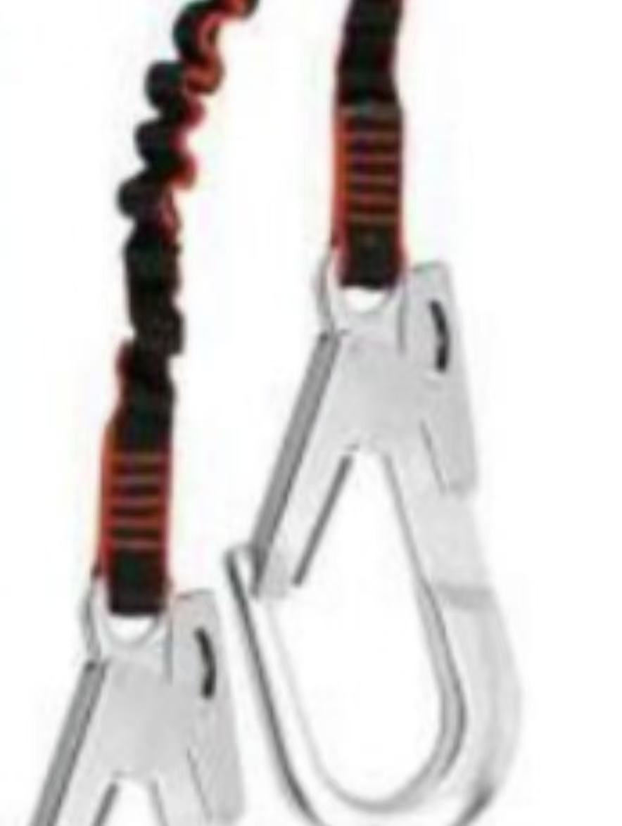 加安和诺带缓冲包的弹力双钩安全绳Climber-SCA15高清大图