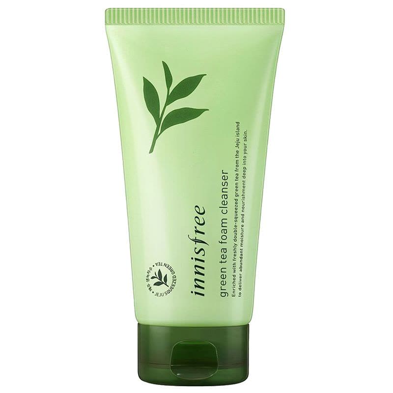 [清爽洁面]Innisfree 悦诗风吟 绿茶 深层清洁 洗面奶 150ml/支 清洁舒缓图片
