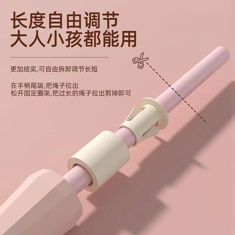 pvc竞速防滑跳绳健身运动专业绳中考专用儿童笔杆跳绳小学生考试高清大图