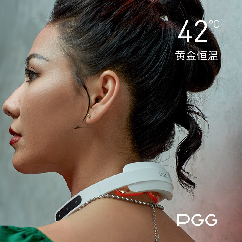 PGG 低频脉冲热敷可折叠按摩仪 D18 (基本款 )白色高清大图
