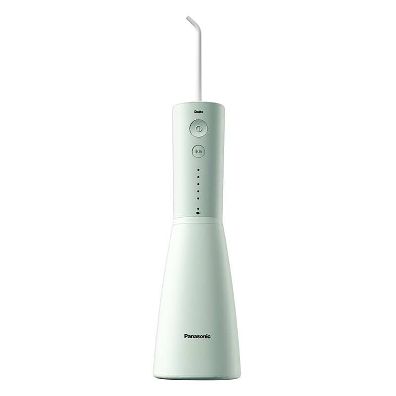 松下(Panasonic) 冲牙器 EW1423 洗牙器水牙线 洁牙器去除牙结石 便携式设计 6维呵护 5档调节