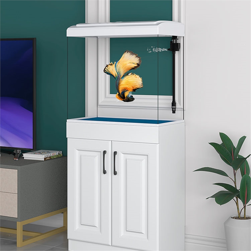 金鱼缸带柜子一体客厅米妮中小型水族箱新款立式造景落