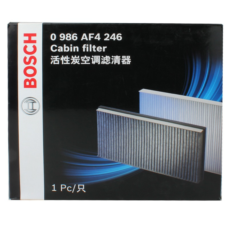 博世(BOSCH)双效防PM2.5空调滤清器0986AF4246(现代伊兰特VI1.6i/1.8i/进口现代美佳1.6/