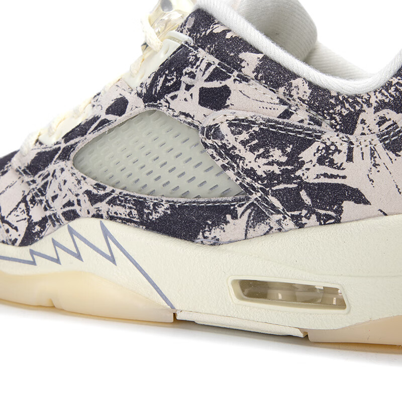 耐克(NIKE)女鞋 Air Jordan 5 Low AJ5涂鸦运动鞋实战训练休闲篮球鞋 DA8016-100