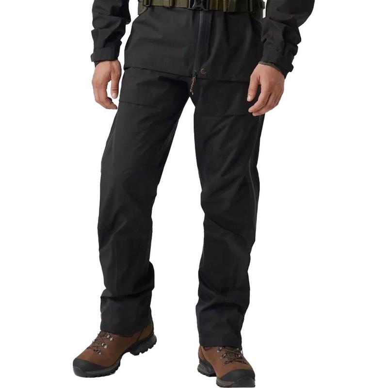 Fjallraven 男士多功能防水透气攀爬裤可调节腰围耐磨户外休闲 trousers Black XL