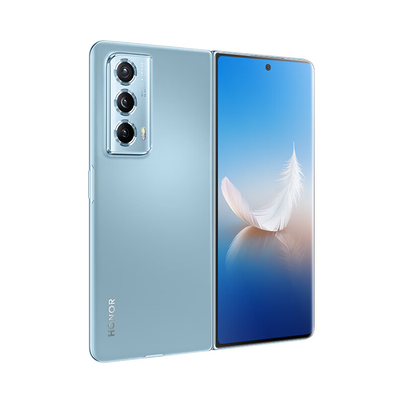 荣耀Magic Vs2 12GB+256GB 冰川蓝 超轻薄折叠机身 5000mAh大电池 调光护眼屏 第一代骁龙8+旗舰芯片 荣耀鹰眼相机40倍长焦摄影 5G手机
