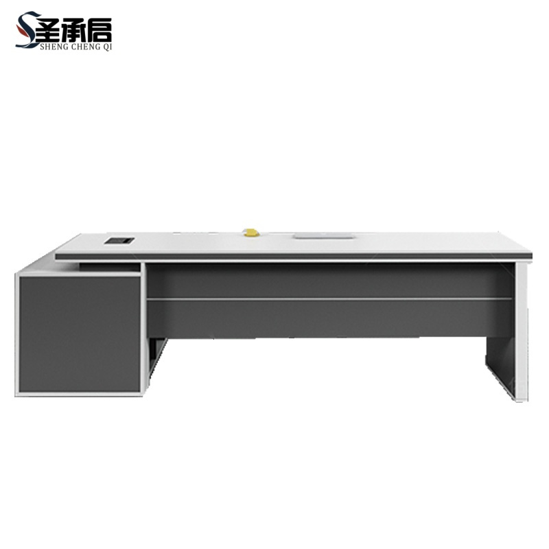 圣承启 办公室桌椅组合 2.4米含椅张高清大图