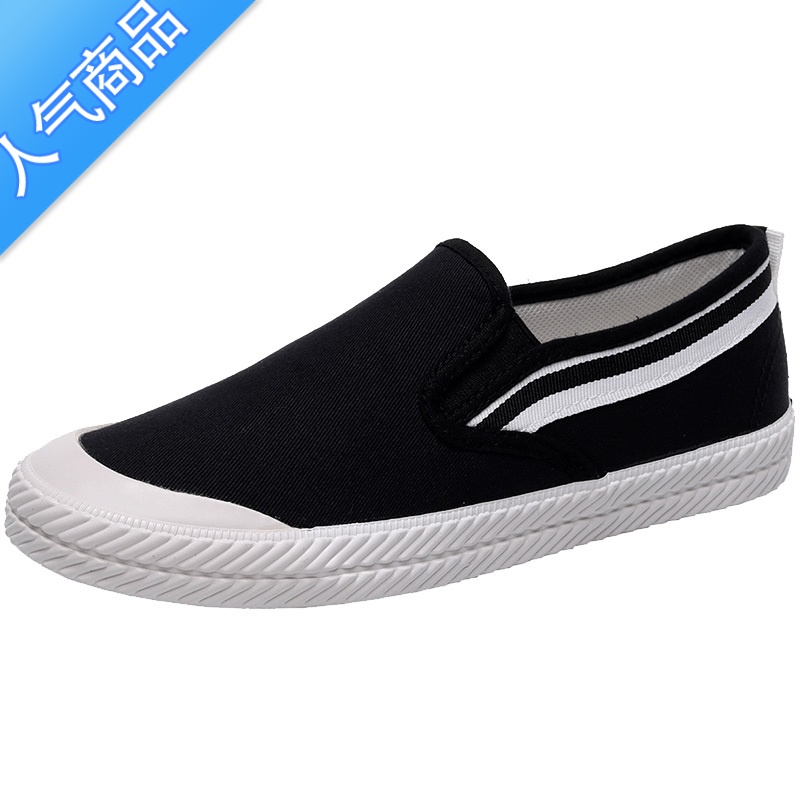 SUNTEK2023春季新款经典帆布鞋女平底学生韩版文艺百搭小清新休闲板鞋子高清大图