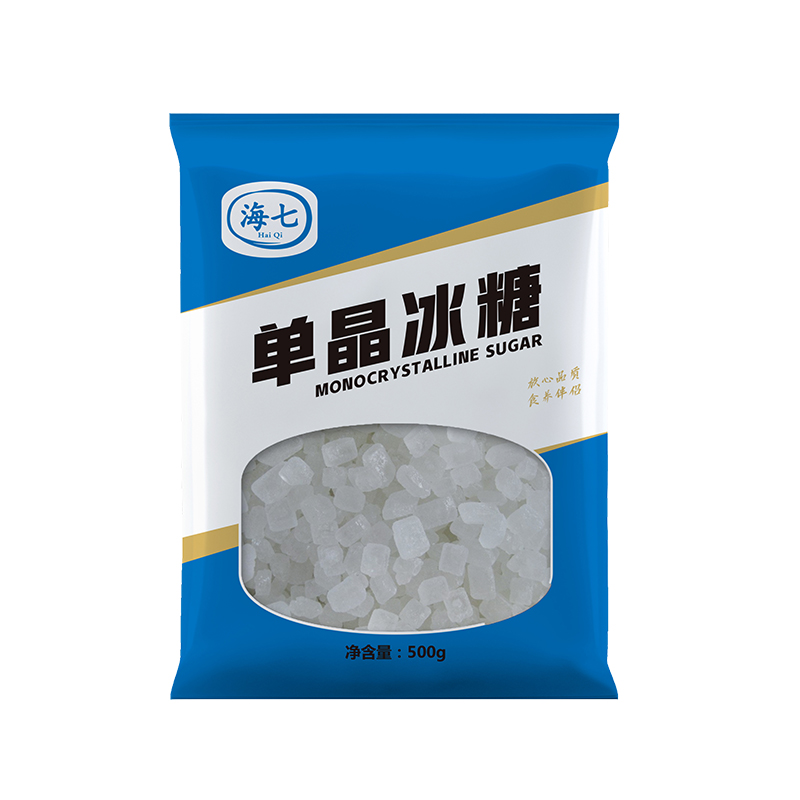 海七调味品单晶冰糖500g高清大图