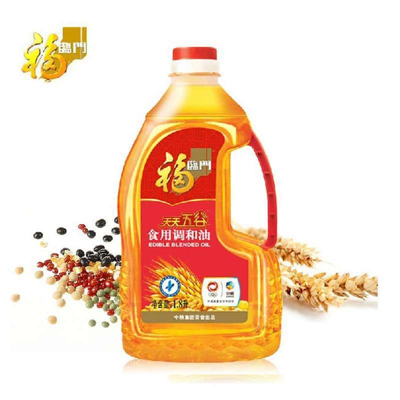 福临门 天天五谷调和油 1.8L新老包装高清大图