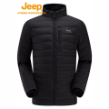 Jeep户外防寒保暖男式羽绒服J342094742品牌黑 3XL