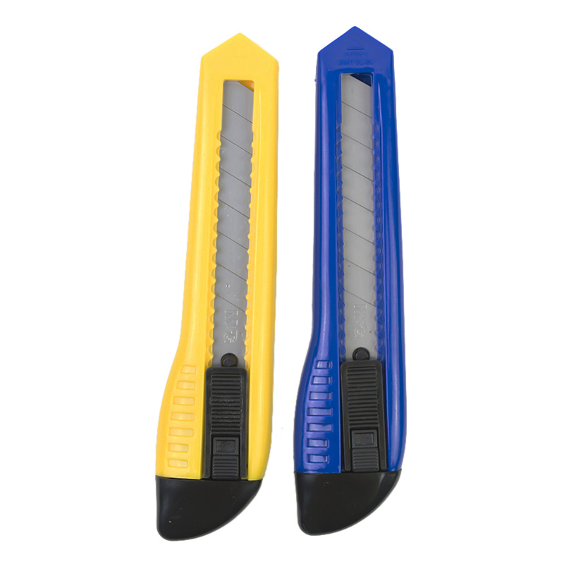 晨光文具ASS91465美工刀18mm裁纸刀壁纸刀 办公裁纸刀具用品 颜色随机 20把装