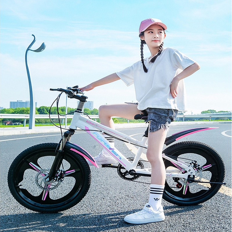 永久儿童自行车中大童6815岁青少年变速男女孩20寸学生山地自行车