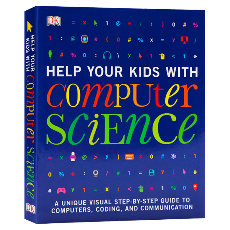 [醉染正版] DK 帮助你的孩子学计算机科学 Help Your Kids with Computer Scienc高清大图