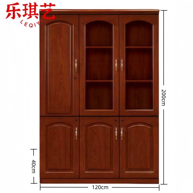 乐琪艺 文件柜120*40*200cm台高清大图