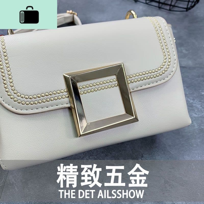 ins斜挎小众2020新款潮流夏季休闲时尚洋气质感链条百搭少女包包NEW LAKE女斜挎包图片