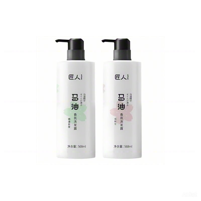 匠人 马油弱酸性香氛568ml 洗发露