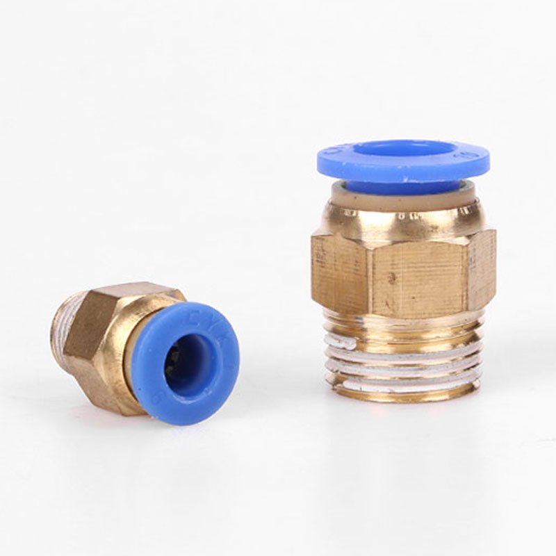 冰禹 SNll-15 PC外螺纹直通接头 PC8-02/10-03/12-04快插气动 气管接头 PC6-M5 20个